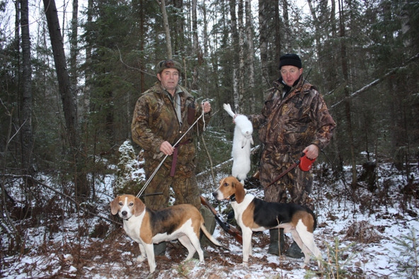Ушаков А. с молодым Бастоном у меня в гостях.